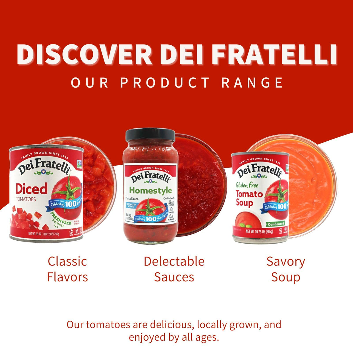 Tomato Puree - 28oz - 6 pack by Dei Fratelli – 6 pack, Pack of 6