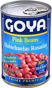Goya Pink Beans, Soups, Rice, 15.5 oz, 2-Pack