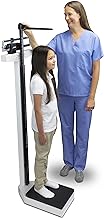 DETECTO 439 Mechanical Physician Beam Scale with Height Rod