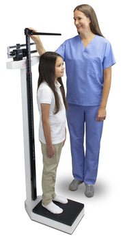 Detecto 55 inches / White / With Height Rod Physician Scales