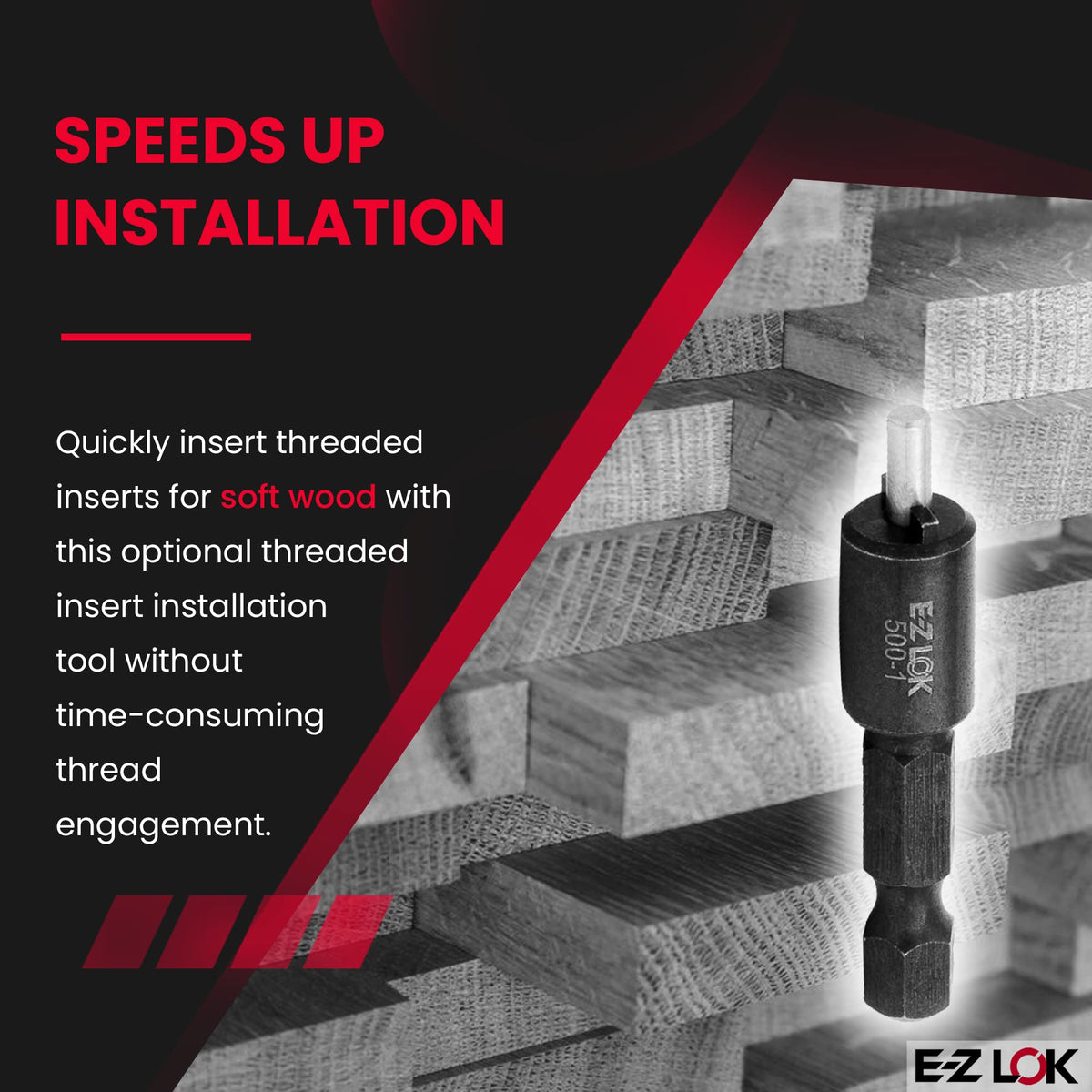 E-Z LOK 500-1 / Silver / 1 Externally Threaded Inserts