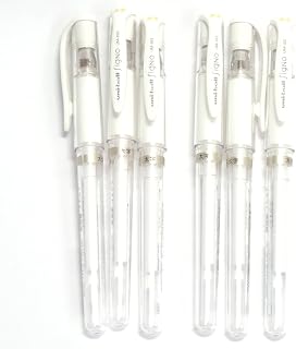 2Set X Uni-Ball Signo Broad Point Gel Impact Pen - White Ink - Total 12 Pens/Made in Japan