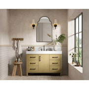 Elegant Kitchen and Bath 48" Single Bathroom Vanity in Honey Brown by Elegant Lighting – unspecified, Wood, Honey Brown, Model VF60648MHB-BS