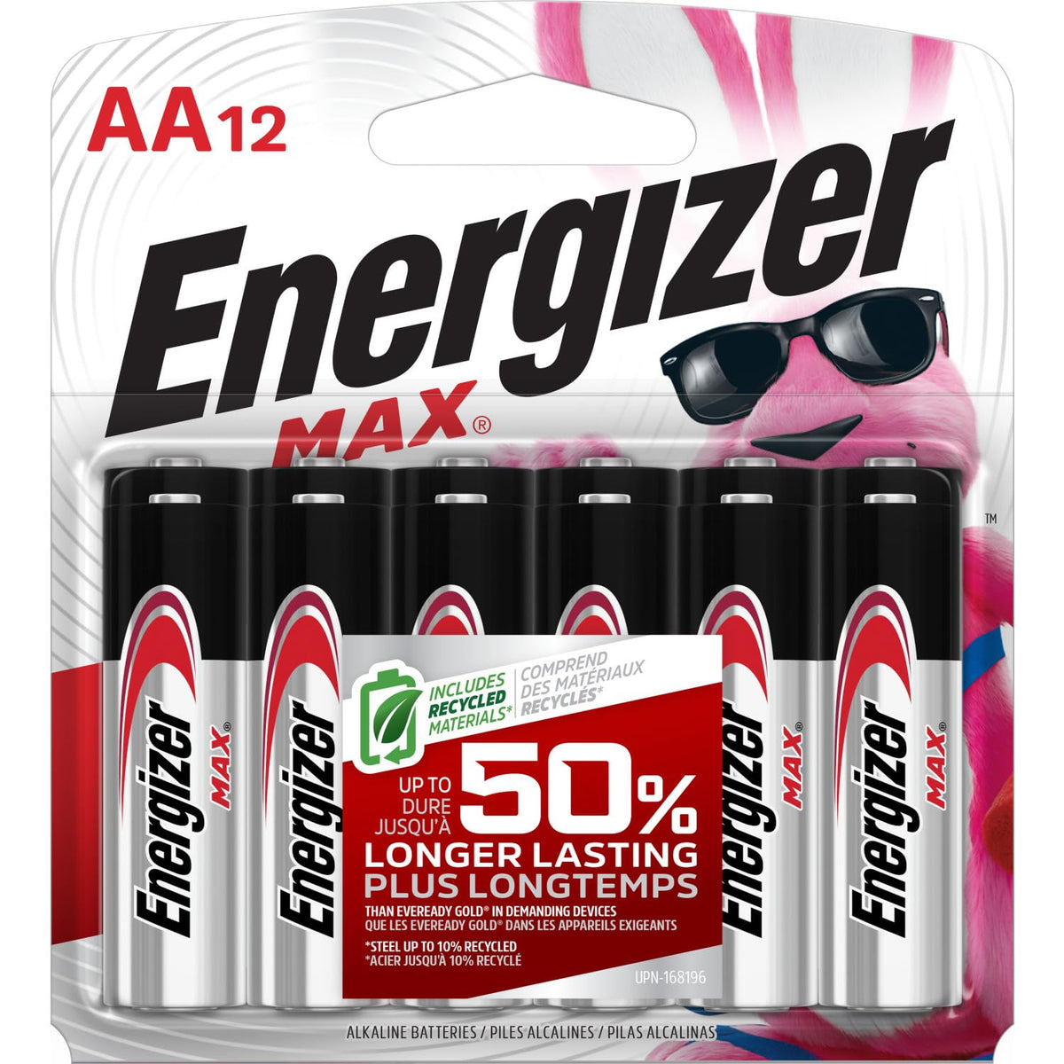 Energizer Multicolor / 12 Count (Pack of 1) / AA AA