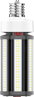 Satco 63/54/45W LED HID Replacement Corncob, 3-CCT, EX39, 120-277V (12 Pack)