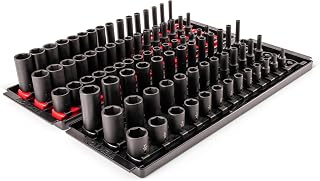TEKTON 1/4 Inch Drive Impact Socket Set, 87-Piece | SID90206
