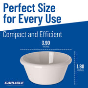 Carlisle FoodService Products Bone / 6 oz / 48 Ramekins