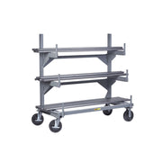 Little Giant CBR Steel Cantilever Rack, 61" High, Gray - 48"