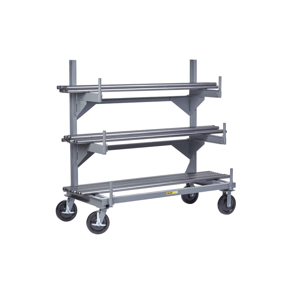 Little Giant CBR Steel Cantilever Rack, 61" High, Gray - 48"