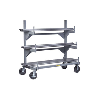 Little Giant CBR Steel Cantilever Rack, 61" High, Gray - 48"