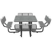Global Industrial Grey / Onesize / Industrial Picnic Tables