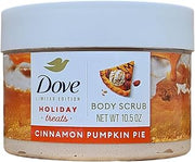 Dove Cinnamon Pumpkin Pie Body Scrub for Deep Nourishment Holiday Treats Limited Edition, 10.5 oz