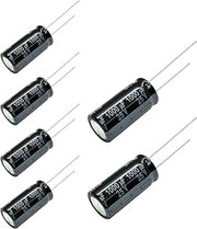 Replacement for 6 pcs FR Series Capacitor 25V 1000uf Ultra Low ESR by Panasonic – Polyester, Pack of 6, Model Panasonic FR Series
