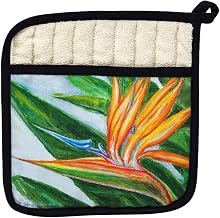 Betsy Drake PT080 Bird of Paradise Pot Holder