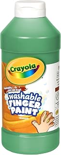 Crayola Fingerpaint, Green, 32 Ounces, Washable Kids Paint, Ages 3+