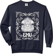 Emu Lover Safari Animal Lover Zookeeper Ornithologist Comfort Colors Adult Sweatshirt