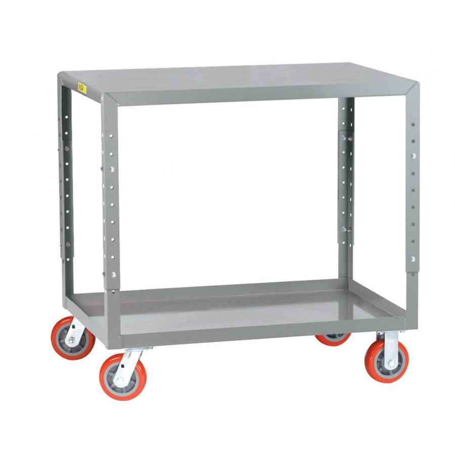 Little Giant Steel Table, 34" High, Gray - 36" x 24"