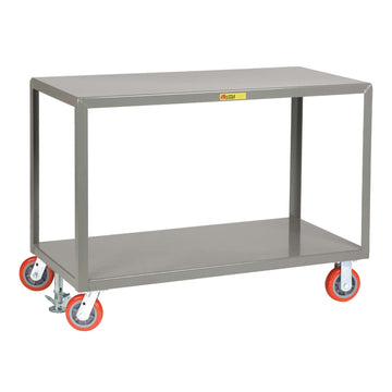 Little Giant Steel Table, 34" High, Gray - 48" x 24"