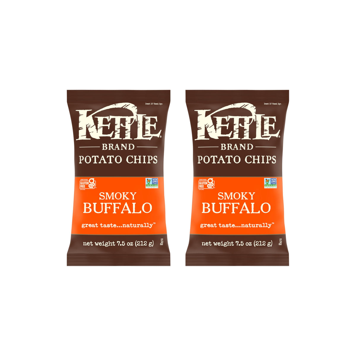 Kettle Brand 7.5 Ounce (Pack of 2) / 1 / 2 Potato
