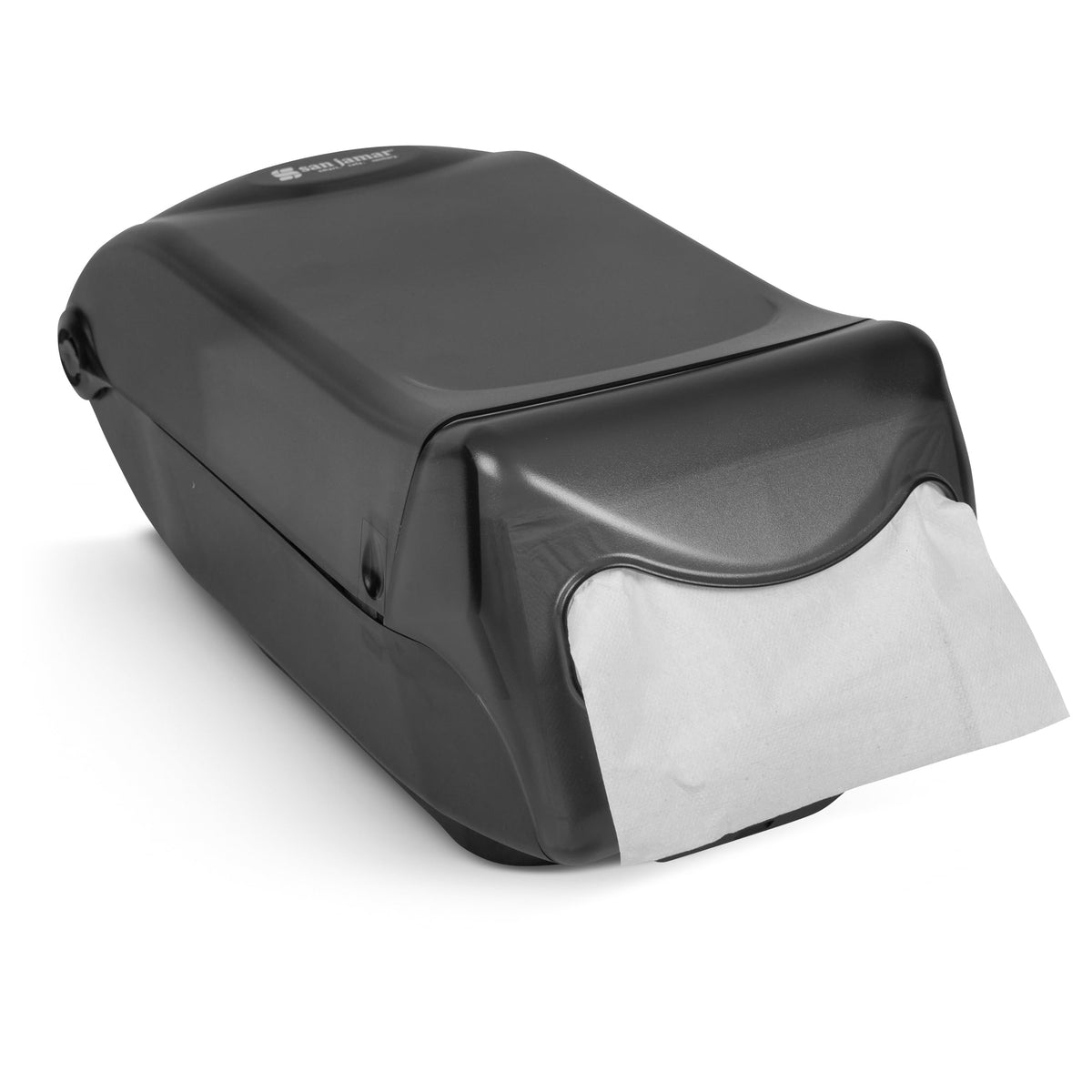 H5004 Venue Countertop Mini Interfold Napkin Dispenser by San Jamar – Plastic, Clear, Model H5004CL