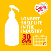 Hazelnut Non-Dairy Creamer Pump Bottle by Nestle Coffee mate – 50.7 Fl Oz (Pack of 2), Coffee, Pack of 2, Model NES31831CT