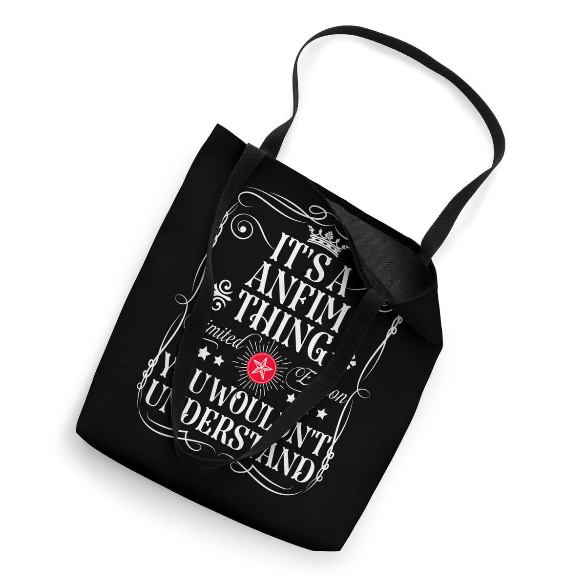 Anfim Name Its A Anfim Thing You Wouldn't Understand Tote Bag by Funny Vintage Anfim Name T-Shirts And Gifts – 16 inches, White, Model AQCPMJX72Q6US_16INCHES