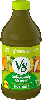 V8 Deliciously Green 100% Fruit and Vegetable Juice, 46 fl oz Bottle