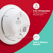 First Alert 6-Pack / Standard Detection / 1040513 Combination Smoke & Carbon Monoxide Detectors