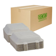 ECO PRODUCTS Green Products / 9" / white Clamshell Take Out Containers