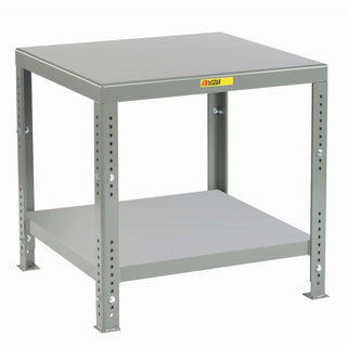 Little Giant Steel Machine Table, 32 1/2" High, Gray - 24" x 36"
