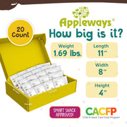 Appleways 1 Ounce (Pack of 20) / 20 Wafers