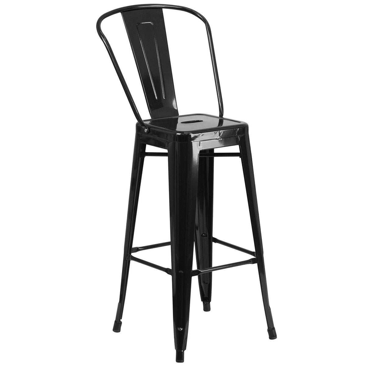 Flash Furniture Black / 40 x 27.75 x 27.75 / Contemporary Bar Sets