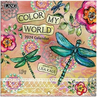 LANG Color My World 2024 Mini Wall Calendar (24991079239) Multi