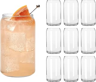 Libbey 70462 Glass Cans Tumbler, 473 ml, Set of 12