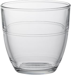 Duralex Elet 1017AC04 Set of 4 Glass Tumblers Stackable Transparent 22 cl