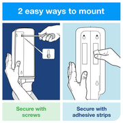 Tork Intuition Sensor Skincare Dispenser Black S4 – for Hand Soap and Hand Sanitizer, Elevation Range, 571608 (Pack of 4)