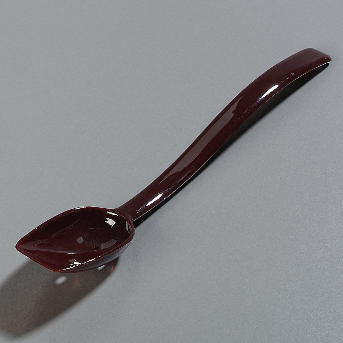 CFS Perforated Buffet / Salad Serving Spoon by Carlisle FoodService Products – 0.8 fluid_ounces, Polycarbonate, Buff, Model 447101