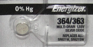 .5v #364/363 Watch/calculator Batts by Energizer – 1 Count (Pack of 1)