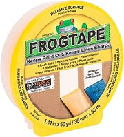 Shurtape 22-Rolls of 1.41” x 60 yds 217143 Yellow CF 160 FrogTape Delicate Surface Painter’s Tape