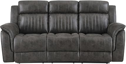 Global Furniture USA U8517 Grey Reclining Sofa