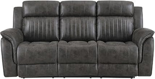 Global Furniture USA U8517 Grey Reclining Sofa
