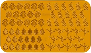Silikomart Garden Silicone Mold for Making Thin Leaf-Shaped Edible Garnishes