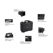 B&W International Black / Type 6000 / Pre-cut Foam Camera Cases