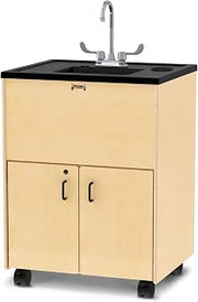 Jonti-Craft 1382JC Clean Hands Helper Without Heater, 38" Counter with Plastic Sink