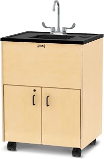Jonti-Craft 1382JC Clean Hands Helper Without Heater, 38" Counter with Plastic Sink