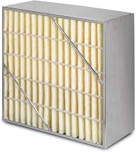 Global Industrial Rigid Cell Air Filter Box W/Synthetic Media, MERV 15, 20"W x 24"H x 12"D