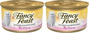 Fancy Feast Purina Kitten Tender Salmon Feast Wet Kitten Food - 3 Oz. Cans,(Pack of 48)