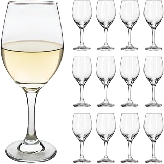 Libbey Goblet Perception Drinking Glass/Wine Glass Set of 12