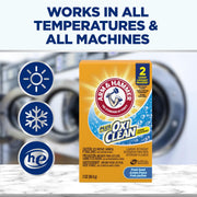 plus OxiClean Powder Laundry Detergent Professional by ARM & HAMMER – 2 Ounce (Pack of 156), Pack of 156, Model 57037-60000