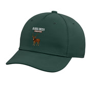 Chital Axis Deer Adjustable Printed Baseball Hat by Chital Axis Deer Lovers Shop – Cotton, Dark Green
